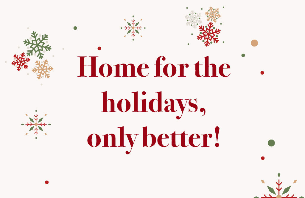 home for the holdays, only better - St. Paul Hotel | Boutique Hotel Wooster Ohio
